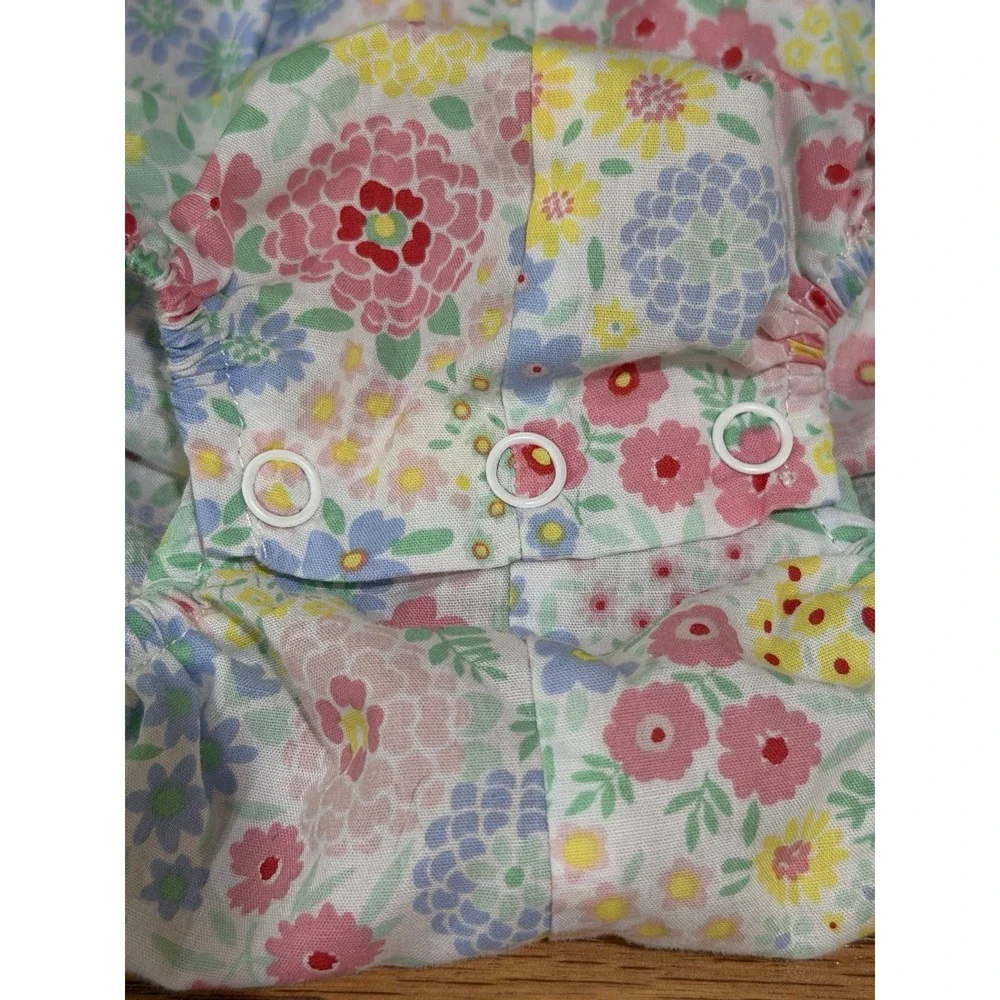 The Beaufort Bonnet Company Bitsy Bubble Meadow Romper 6-12 Month Baby Girl TBBC